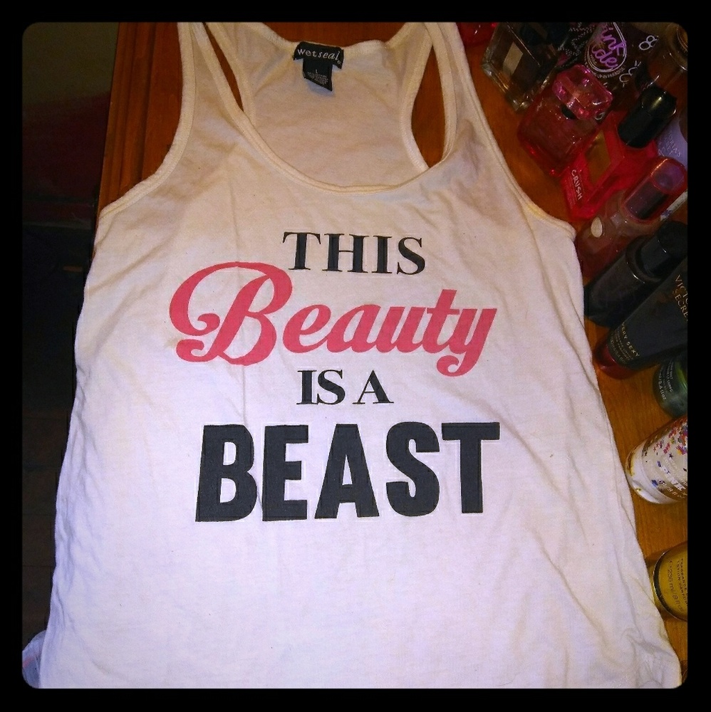 Wet seal tank top